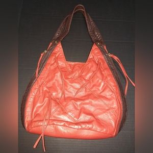 GAL boho orange/brown purse